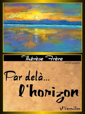 cover image of Par delà... l'horizon